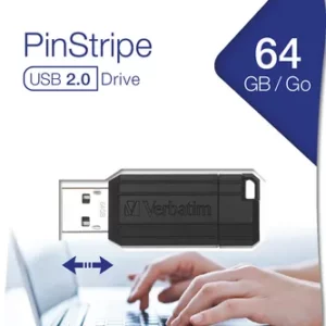 PEN DRIVE 64GB USB VERBATIM BLACK www.elettronicdreams.it